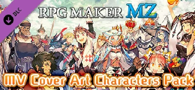 RPG Maker MZ - MV Cover Art Characters Pack DLC