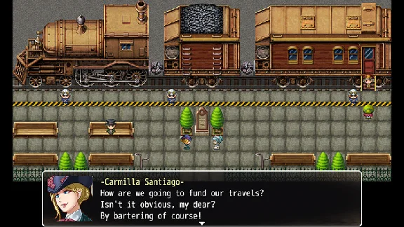 RPG Maker MZ - Add-on Vol.3: Train Tileset DLC