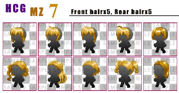 RPG Maker MZ - Heroine Character Generator 7 for MZ