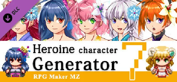 RPG Maker MZ - Heroine Character Generator 7 for MZ