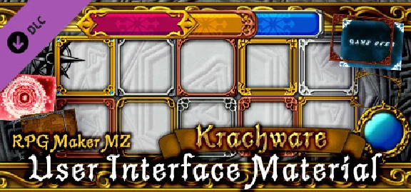 RPG Maker MZ - Krachware User Interface Material DLC