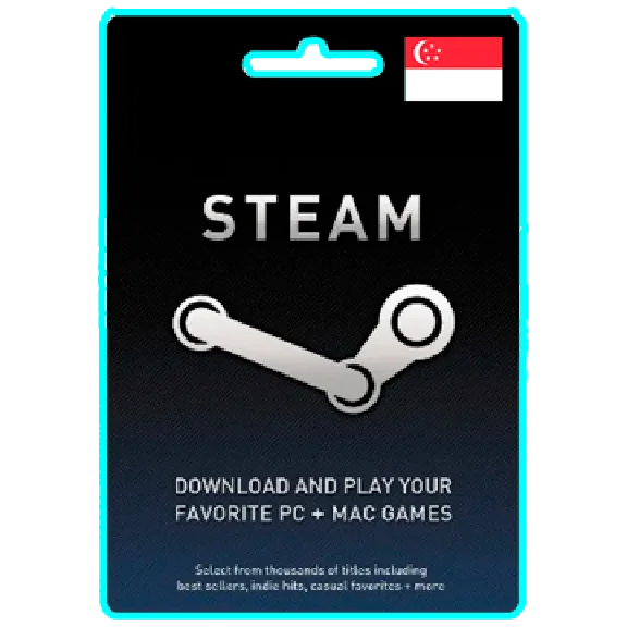 🖤 Steam Gift Card Code 💳 5/10/20/30 SGD 🌍 Сингапур
