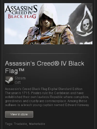 Assassins Creed 4 Black Flag - STEAM Gift - Region Free