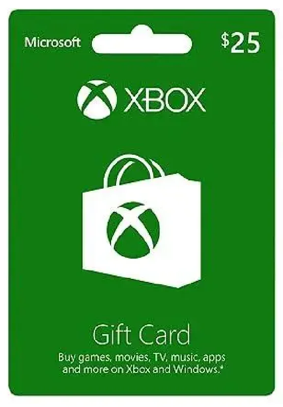 ✅Xbox Microsoft Gift Card 25 USD💲🔑(USA)