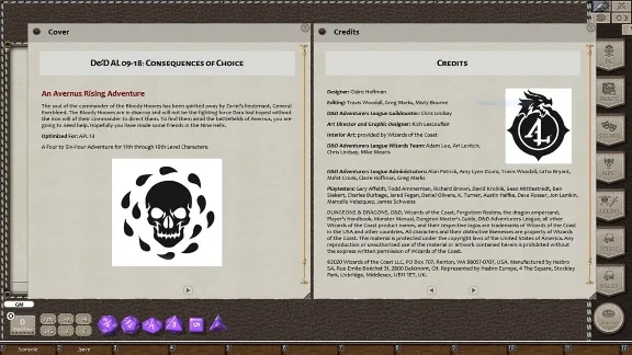 Fantasy Grounds - D&D Adventurers League 09-18 Conseque
