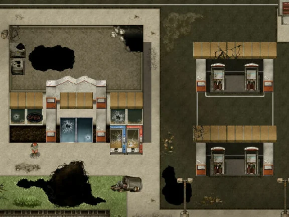 RPG Maker MZ - KR Urban Decay Tileset DLC * STEAM RU ⚡