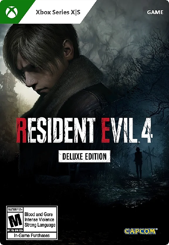🔥Resident Evil 4 Deluxe Edition Xbox Series X/S 🔑