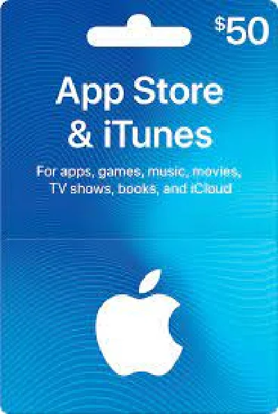 ITunes gift card 50 USD