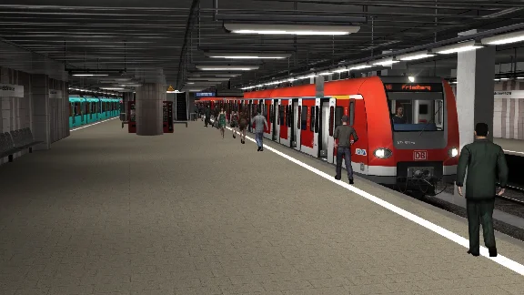 Train Simulator: Frankfurt S-Bahn Rhein Main Route Add-