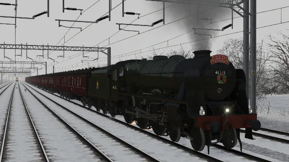 Train Simulator: LMS Rebuilt Royal Scot Steam Loco Add-