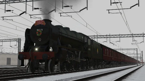 Train Simulator: LMS Rebuilt Royal Scot Steam Loco Add-