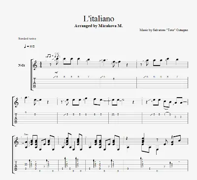 L&acute;italiano - Toto Cutugno