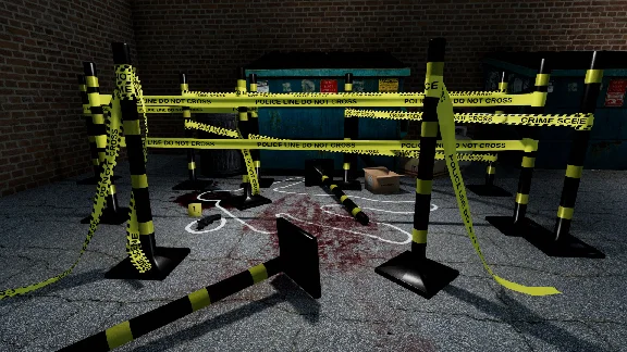 GameGuru MAX Modern Day Mini Kit - Crime Scene DLC