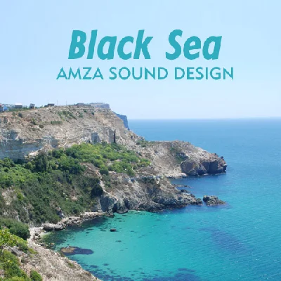 Audio recording sounds of the Black Sea for meditation