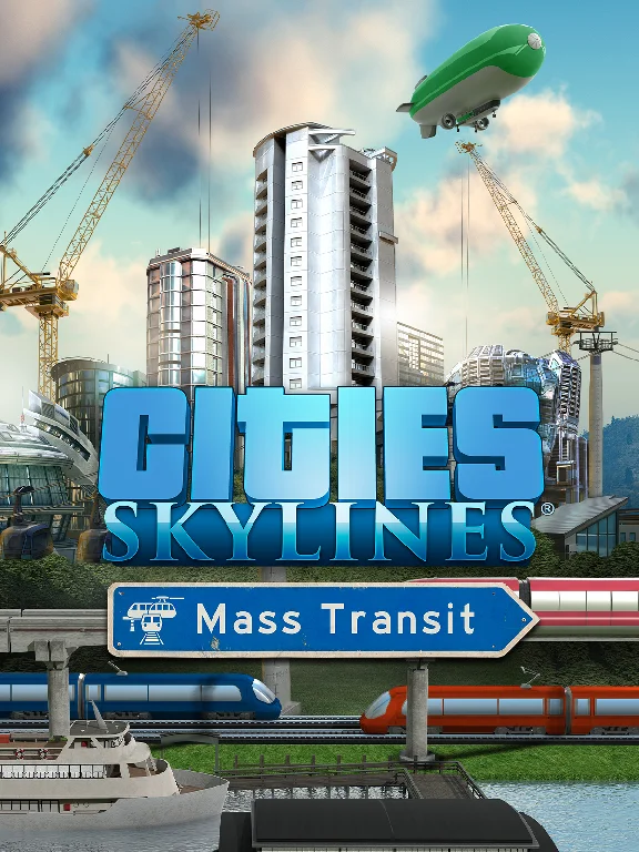 Cities: Skylines - Mass Transit✅PC✅EPIC GAMES
