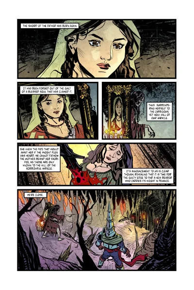 ✅Blasphemous - Digital Comic⭐Steam\РФ+Весь Мир\Key⭐ +🎁