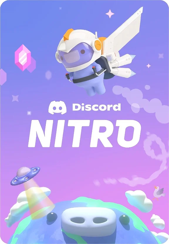 Discord Nitro - Any Region - ( Personal Upgrade )🥇