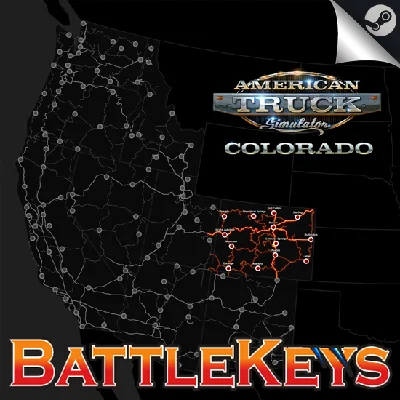 ✅ American Truck Simulator - Wyoming⭐️STEAM RU💳0%