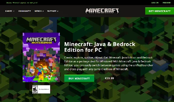 ✔️Minecraft Java & Bedrock Edition (PC) 🔑