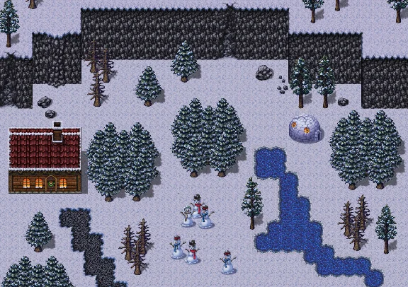 RPG Maker VX Ace - Winter Wonderland Tiles DLC