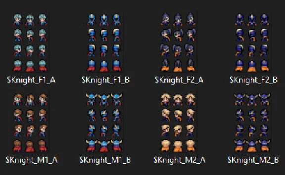 RPG Maker VX Ace - MT Tiny Tales Character Sprites NPC