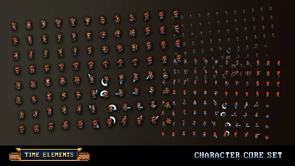 RPG Maker VX Ace - Time Elements - Character Core Set