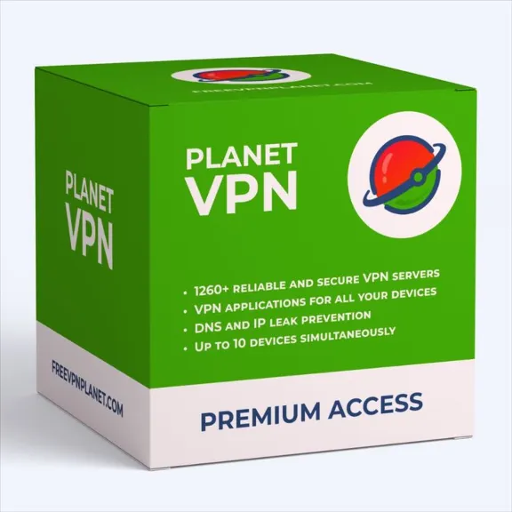 🌍Planet VPN Премиум 6 Mесяцев Работает в России и СНГ