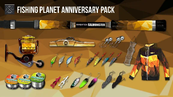 Fishing Planet Anniversary Pack DLC * STEAM RU ⚡