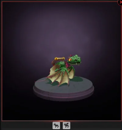 Dota 2 - Prismatic Drake (Курьер) [Mythical].