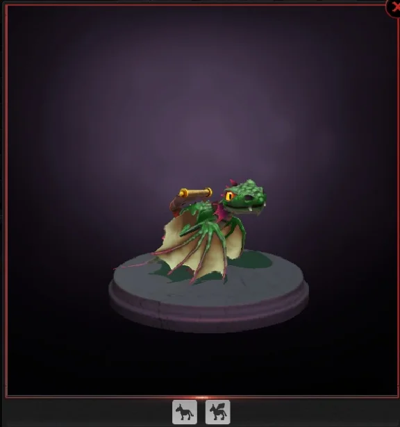 Dota 2 - Prismatic Drake (Курьер) [Mythical].