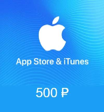 Refill card Apple iTunes App Store Russia