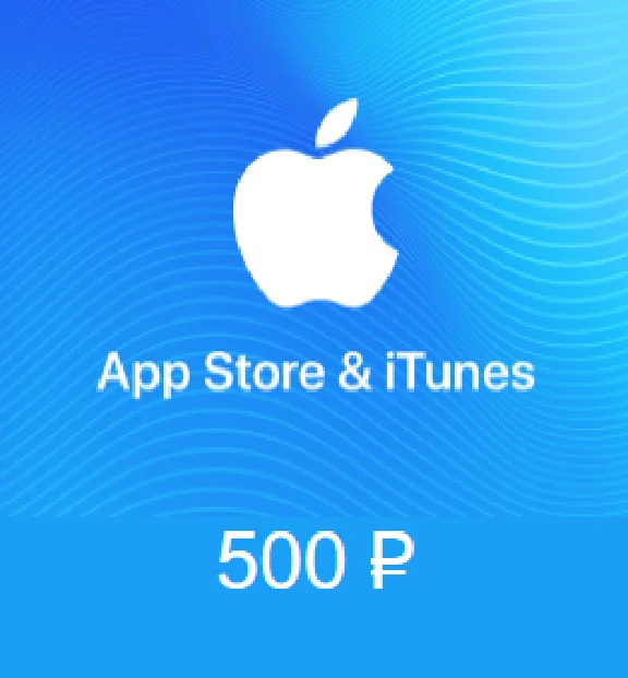 Refill card Apple iTunes App Store Russia