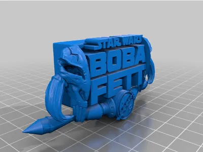 БЮСТ БОБЫ ФЕТТА: ПРОВЕРЕН И ГОТОВ К 3D ПЕЧАТИ