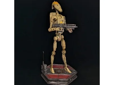 BATTLE DROID: TESTED AND READY FOR 3D PRINTING
