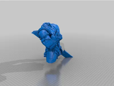 БЮСТ ТАНОСА: ПРОВЕРЕН И ГОТОВ К 3D ПЕЧАТИ