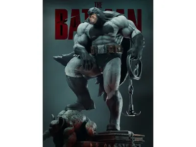 БЭТМЕН: ПРОВЕРЕН И ГОТОВ К 3D ПЕЧАТИ