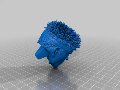 БЮСТ РЮ:  ПРОВЕРЕН И ГОТОВ К 3D ПЕЧАТИ