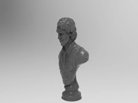 JOKER BUST: ПРОВЕРЕН И ГОТОВ К 3D ПЕЧАТИ