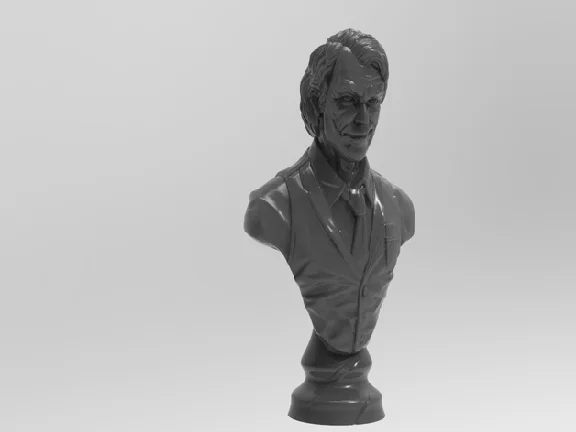 JOKER BUST: ПРОВЕРЕН И ГОТОВ К 3D ПЕЧАТИ