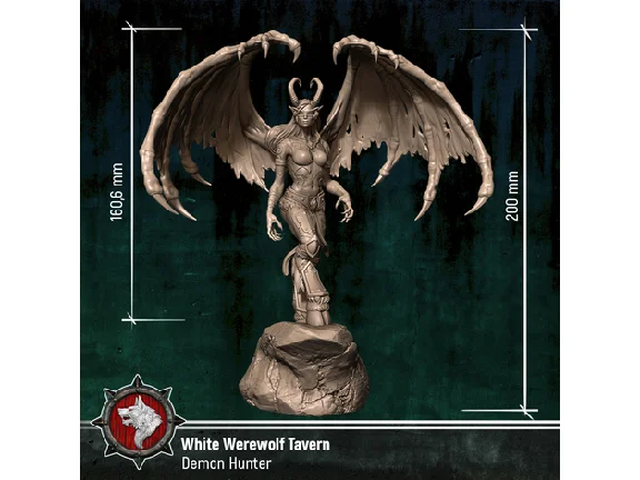 DEMON HUNTER - WOW: TESTED AND READY FOR 3D PRINTING