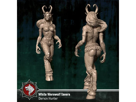 DEMON HUNTER - WOW: TESTED AND READY FOR 3D PRINTING