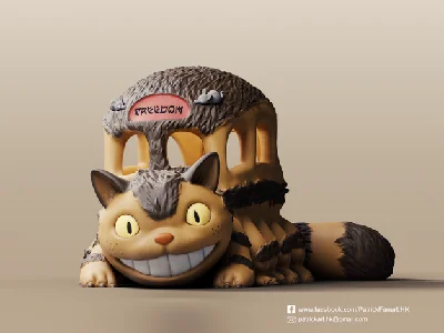 CATBUS TOTORO: TESTED AND READY FOR 3D PRINTING