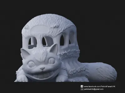 CATBUS TOTORO: ПРОВЕРЕН И ГОТОВ К 3D ПЕЧАТИ