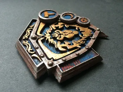 GRAND MARSHAL SHIELD WOW: ПРОВЕРЕН И ГОТОВ К 3D ПЕЧАТИ