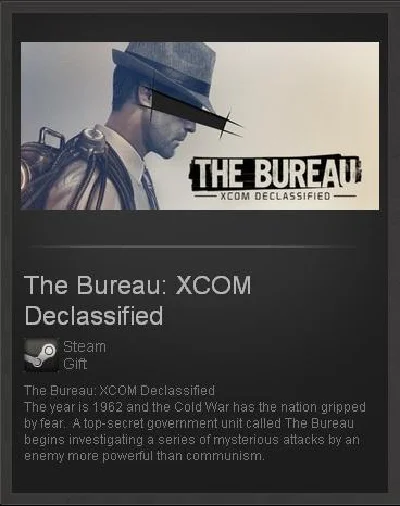The Bureau XCOM Declassified pre-purchase / GLOBAL Gift
