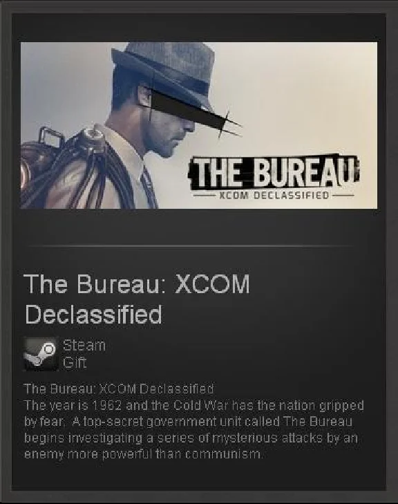 The Bureau XCOM Declassified pre-purchase / GLOBAL Gift
