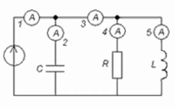Задача 02100111-0200-0002 (решение от ElektroHelp). Параллельное соединение R, L, C.