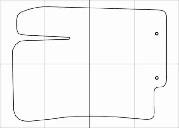 HYUNDAI SOLARIS 2010-- Templates for car mats