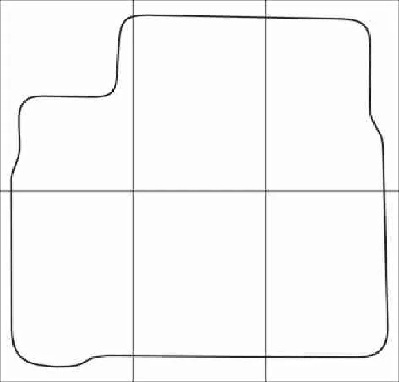 HYUNDAI SONATA V 2001-2005 Templates for car mats
