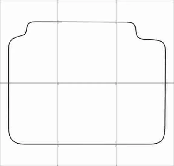 HYUNDAI SONATA VI NF 2005-2010 Templates for car mats